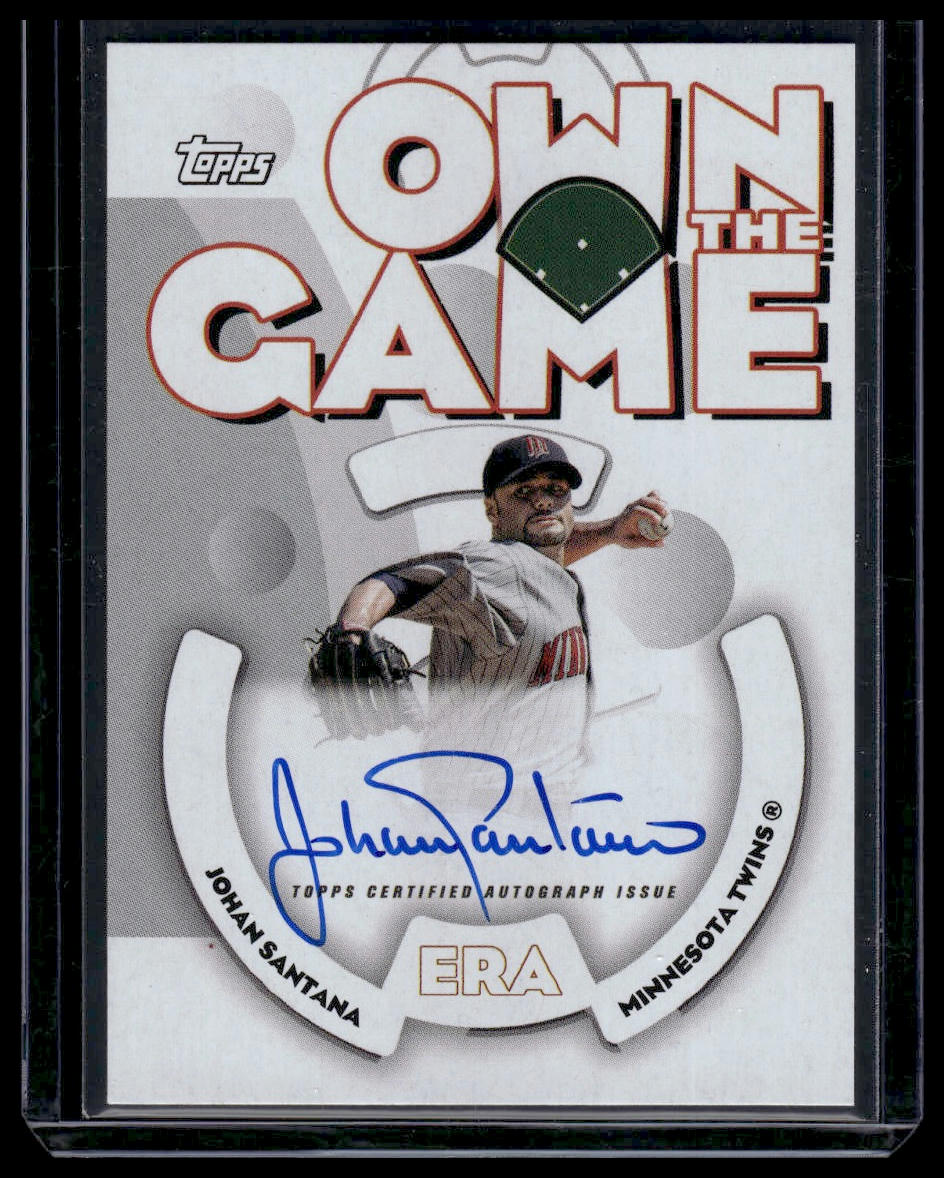 2024 Topps Archives #06OGA-JS Johan Santana Twins Own the Game Autographs