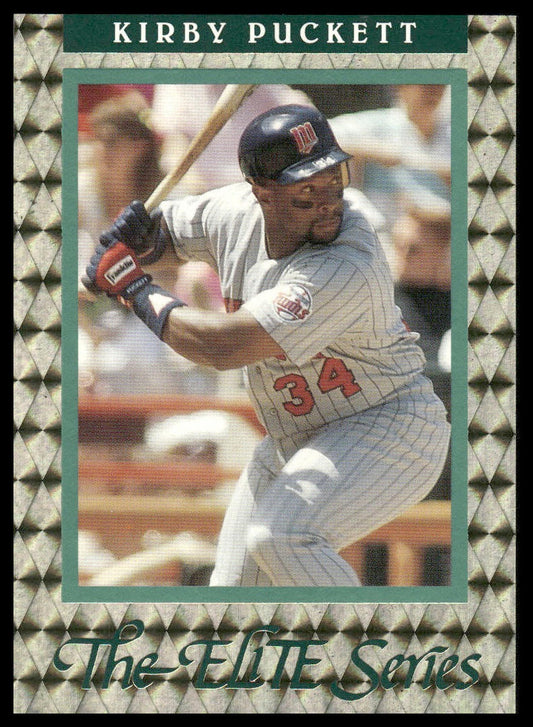 1992 Donruss #17 Kirby Puckett Minnesota Twins The Elite Series