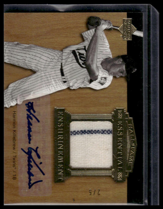2005 Upper Deck #EE-HK2 Harmon Killebrew Twins Enshrinement Autograph #/5