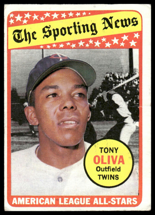 1969 Topps #427 Tony Oliva Minnesota Twins Very Good