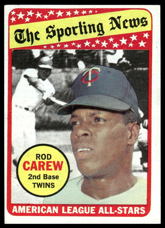 1969 Topps #419 Rod Carew Minnesota Twins Excellent