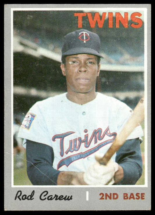 1970 Topps #290 Rod Carew Minnesota Twins Poor {Crease}