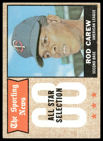 1968 Topps #363 Rod Carew Minnesota Twins VG-EX