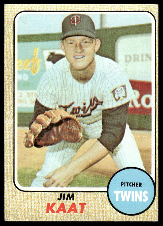 1968 Topps #450 Jim Kaat Minnesota Twins Very Good