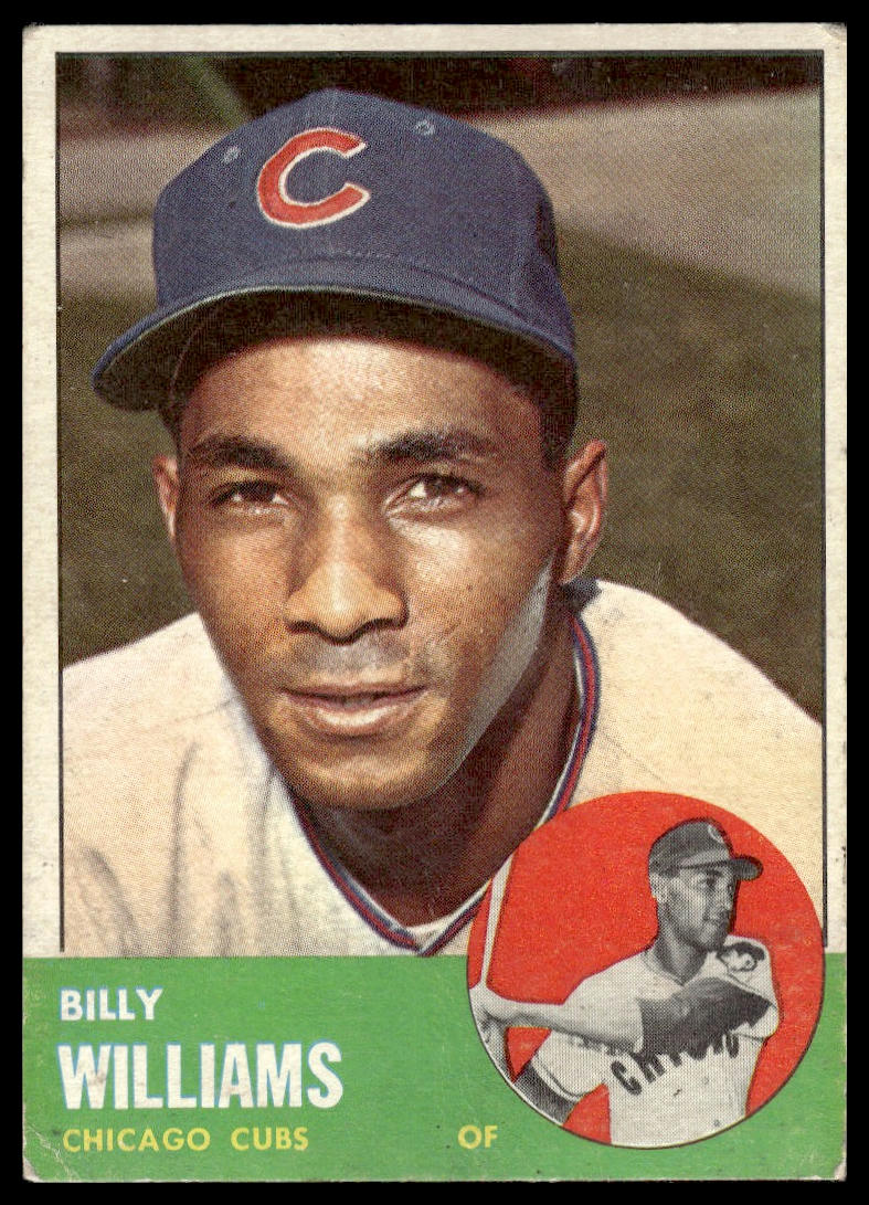 1963 Topps #353 Billy Williams Chicago Cubs VG