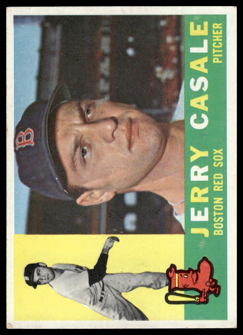 1960 Topps #38 Jerry Casale Boston Red Sox VG-EX
