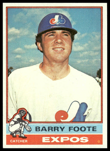 1976 Topps #42 Barry Foote Montreal Expos Near Mint or Better