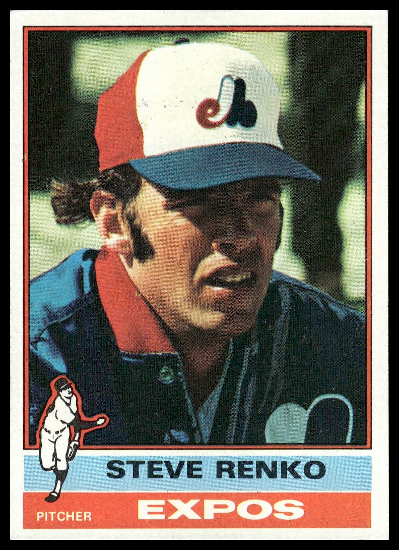 1976 Topps #264 Steve Renko Montreal Expos Near Mint or Better