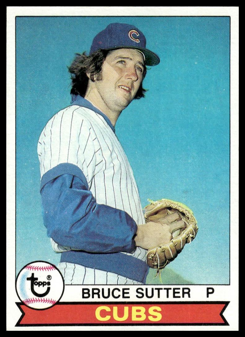 1979 Topps #457 Bruce Sutter Chicago Cubs Near Mint