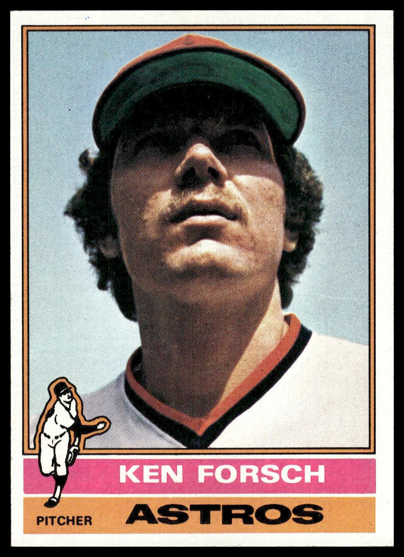 1976 Topps #357 Ken Forsch Houston Astros Near Mint or Better