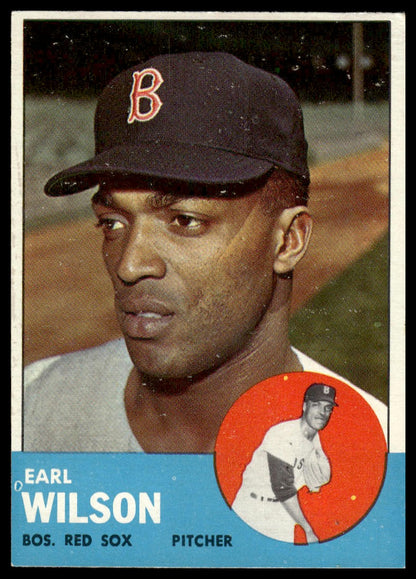 1963 Topps #76 Earl Wilson Boston Red Sox VG-EX