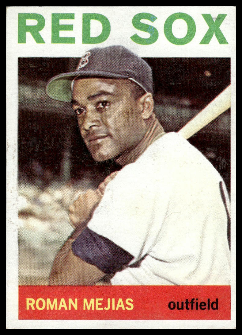 1964 Topps #186 Roman Mejias Boston Red Sox Very Good