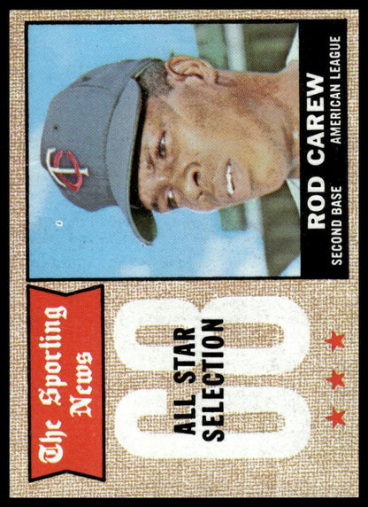 1968 Topps #363 Rod Carew Minnesota Twins Very Good
