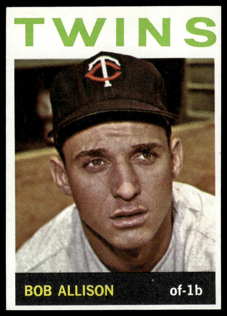 1964 Topps #290 Bob Allison Minnesota Twins Excellent