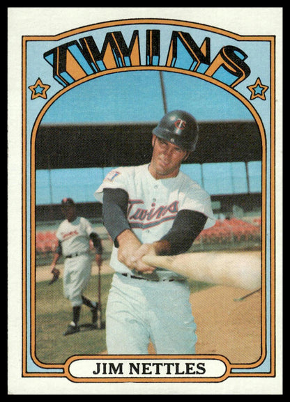 1972 Topps #131 Jim Nettles Minnesota Twins Near Mint