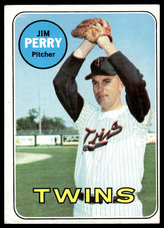 1969 Topps #146 Jim Perry Minnesota Twins Very Good