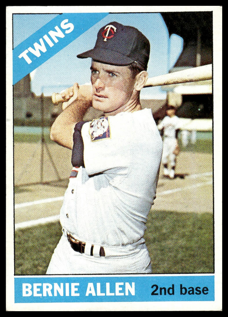 1966 Topps #327 Bernie Allen Minnesota Twins VG-EX