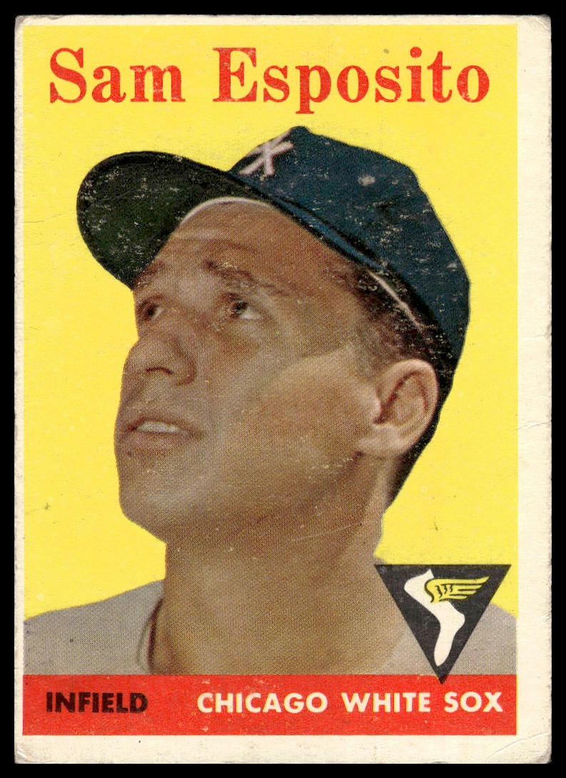 1958 Topps #425 Sam Esposito Chicago White Sox Good