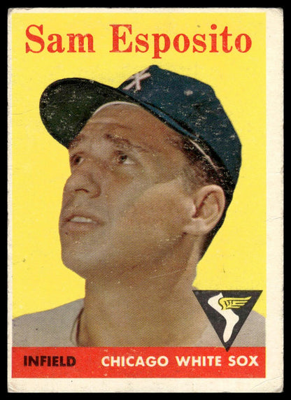 1958 Topps #425 Sam Esposito Chicago White Sox Good