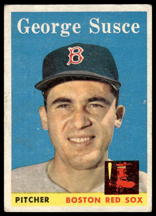 1958 Topps #344 Bob Porterfield Boston Red Sox Good