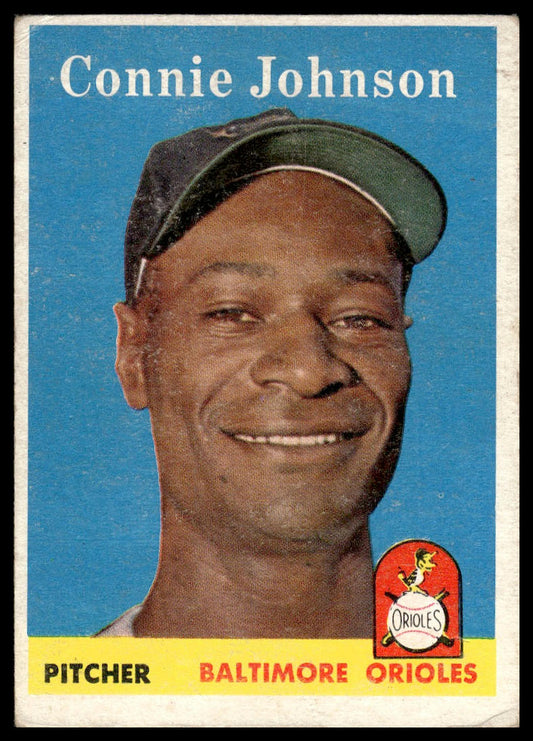 1958 Topps #266 Connie Johnson Baltimore Orioles Poor