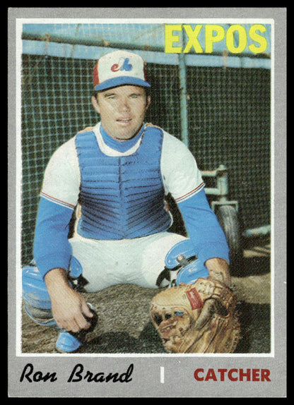 1970 Topps #221 Ron Brand Montreal Expos VG-EX