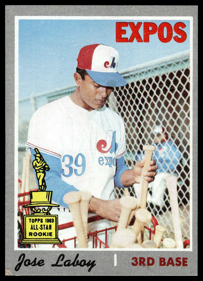 1970 Topps #238 Jose Laboy Montreal Expos Very Good