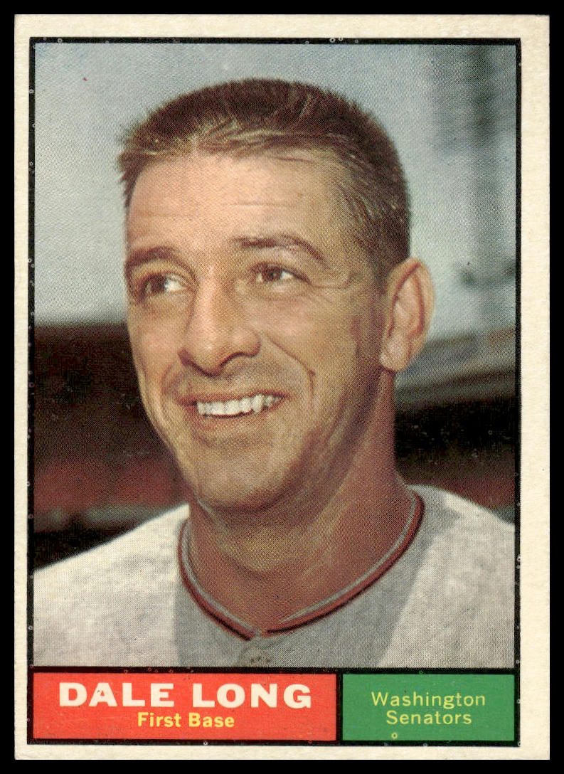 1961 Topps #117 Dale Long Washington Senators VG-EX