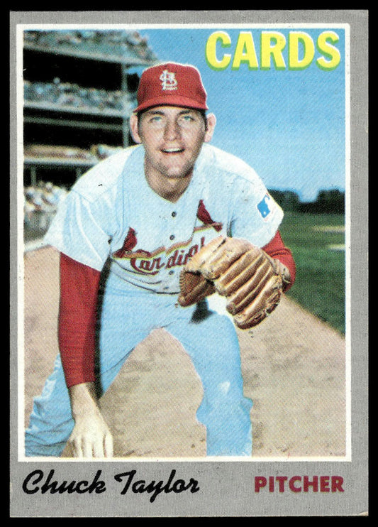 1970 Topps #119 Chuck Taylor St. Louis Cardinals Rookie Excellent