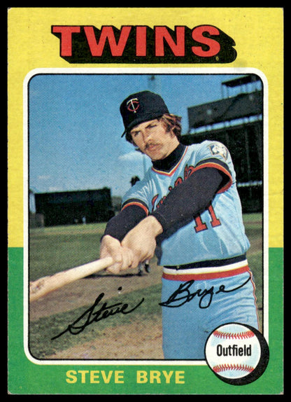 1975 Topps #151 Steve Brye Minnesota Twins Excellent