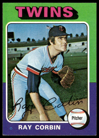1975 Topps #78 Ray Corbin Minnesota Twins Excellent