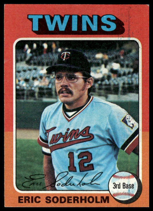1975 Topps #54 Eric Soderholm Minnesota Twins VG-EX