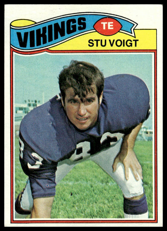 1977 Topps #271 Stu Voigt Minnesota Vikings VG-EX