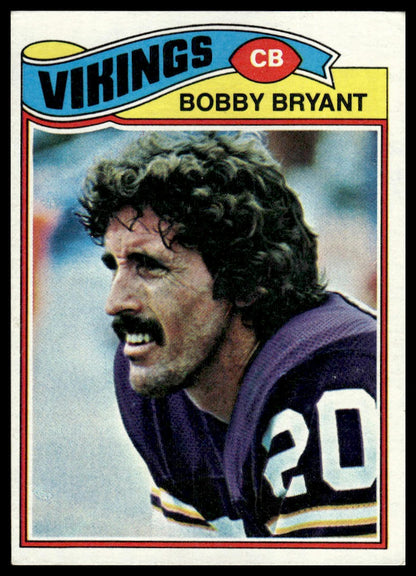 1977 Topps #521 Bobby Bryant Minnesota Vikings VG-EX