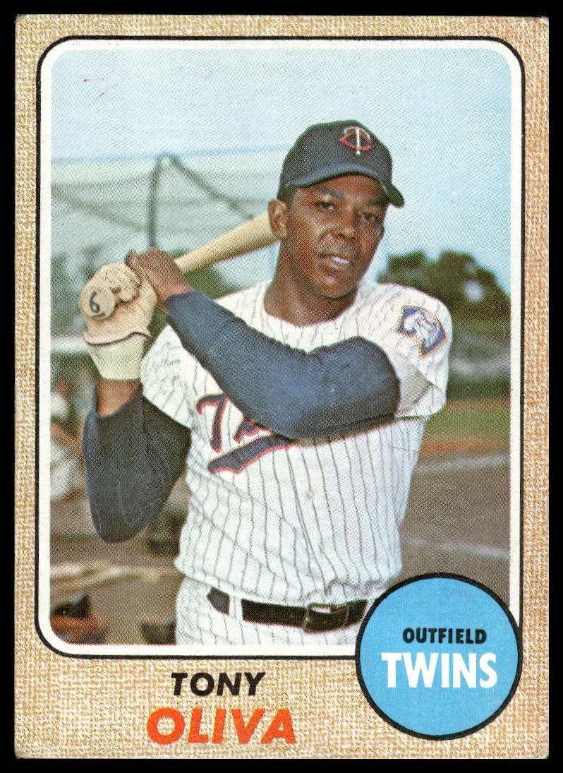 1968 Topps #165 Tony Oliva Minnesota Twins VG-EX