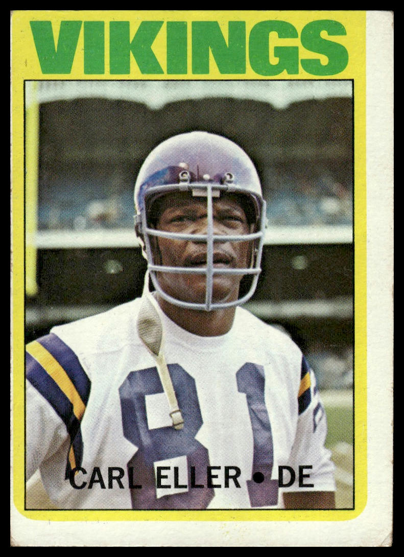 1972 Topps #20 Carl Eller Minnesota Vikings Very Good