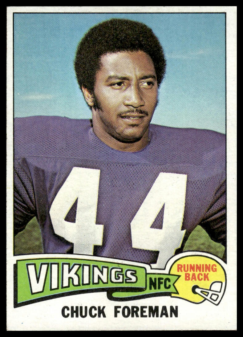 1975 Topps #240 Chuck Foreman Minnesota Vikings Excellent