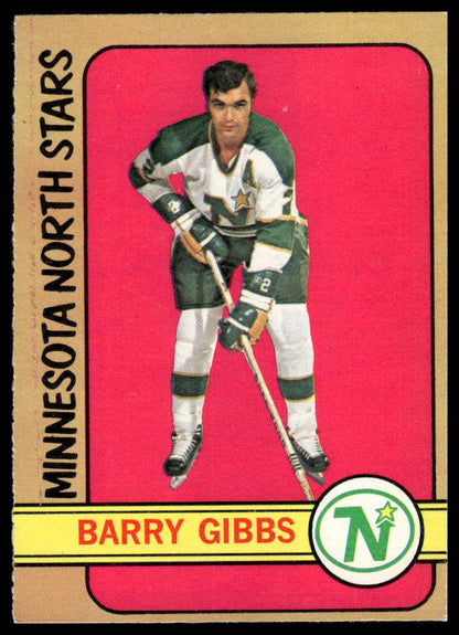 1972-73 O-Pee-Chee #101 Barry Gibbs Minnesota North Stars Rookie Excellent
