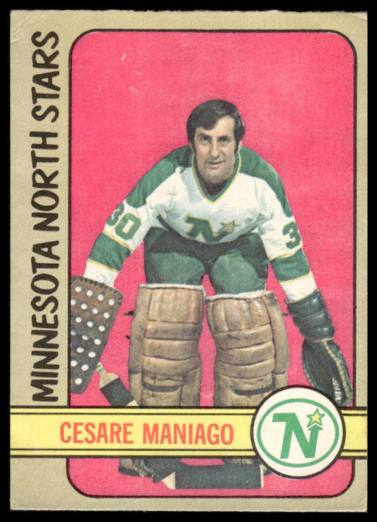1972-73 Topps #104 Cesare Maniago Minnesota North Stars VG-EX