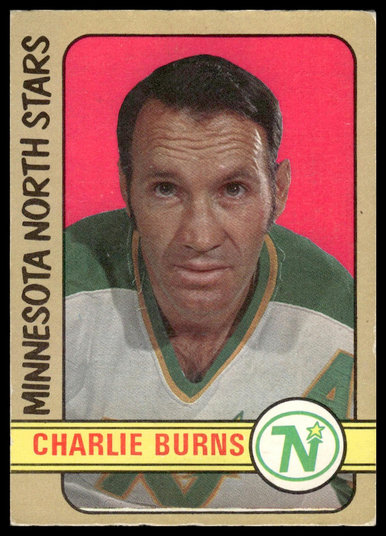 1972-73 O-Pee-Chee #178 Charlie Burns Minnesota North Stars VG-EX