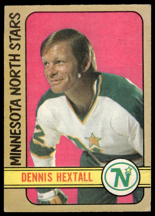 1972-73 O-Pee-Chee #225 Dennis Hextall Minnesota North Stars VG-EX
