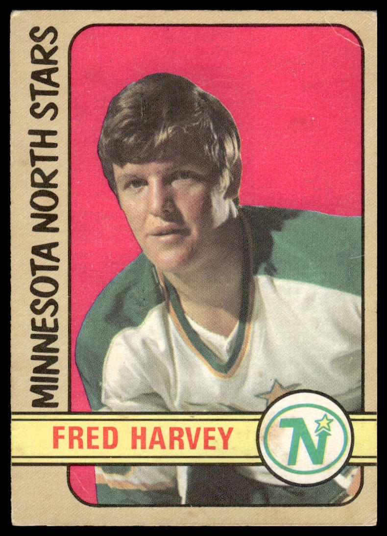 1972-73 O-Pee-Chee #246 Fred Harvey Minnesota North Stars Rookie VG-EX