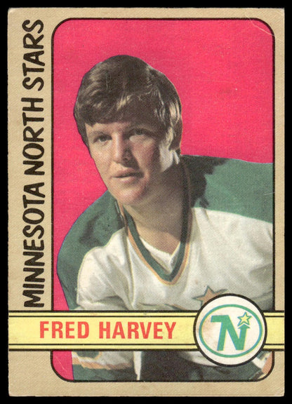 1972-73 O-Pee-Chee #246 Fred Harvey Minnesota North Stars Rookie VG-EX