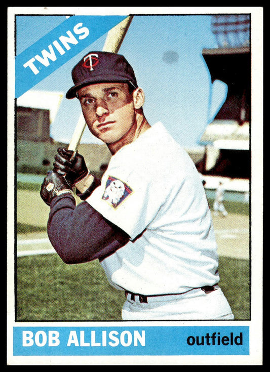 1966 Topps #345 Bob Allison Minnesota Twins Excellent