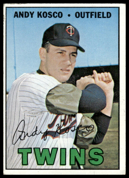 1967 Topps #366 Andy Kosco Minnesota Twins Very Good