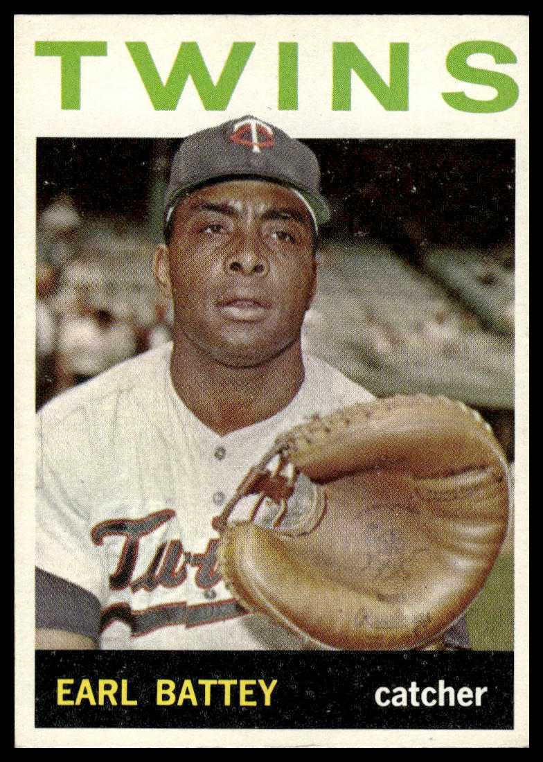 1964 Topps #90 Earl Battey Minnesota Twins EX