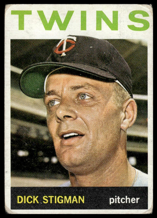 1964 Topps #245 Dick Stigman Minnesota Twins Very Good