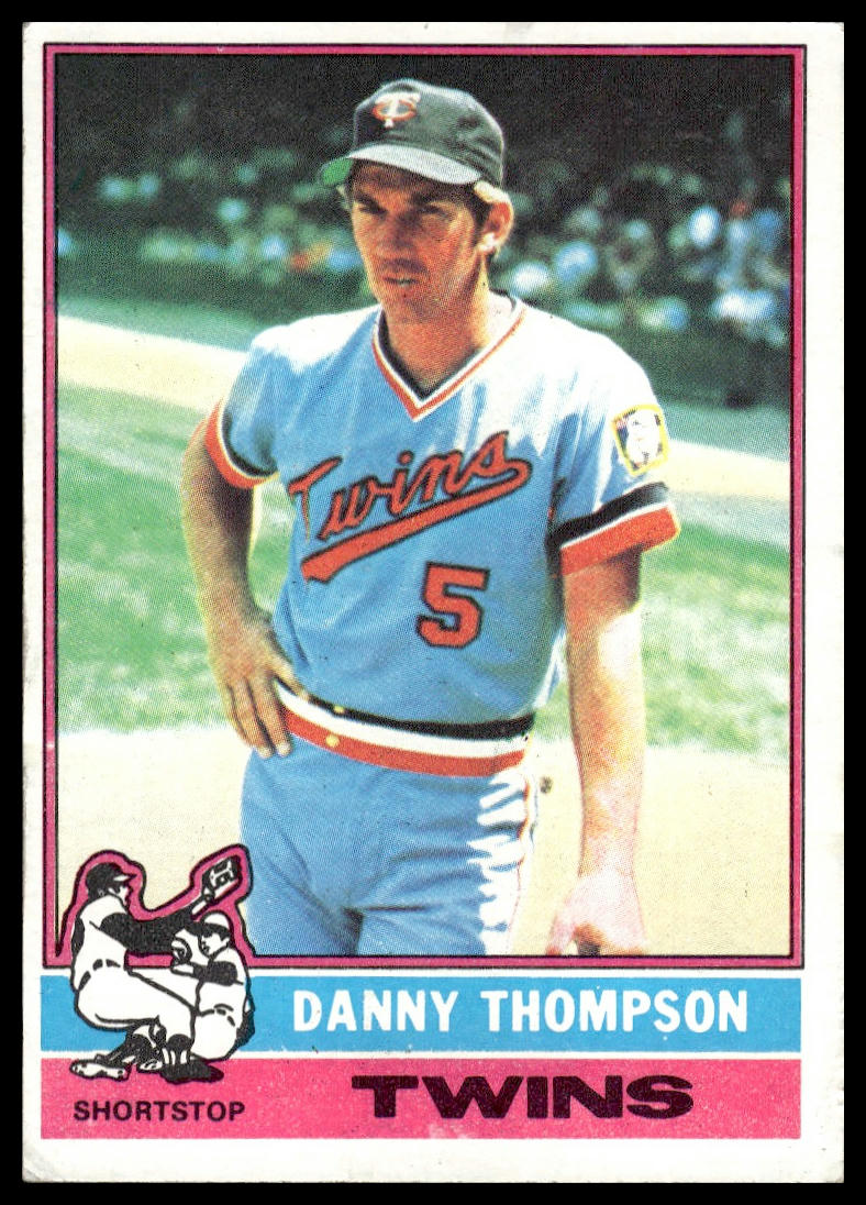 1976 Topps #111 Danny Thompson Minnesota Twins VG-EX