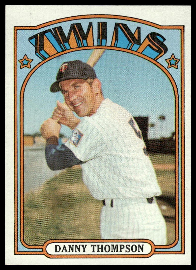 1972 Topps #368 Danny Thompson Minnesota Twins EX-NM