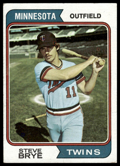 1974 Topps #232 Steve Brye Minnesota Twins VG-EX